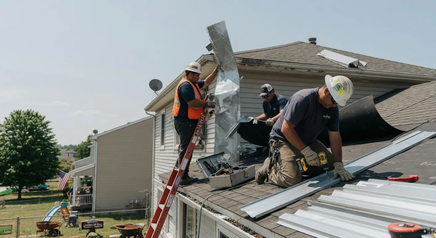 Storm Damage Metal Roof Repair in Coulee City, WA